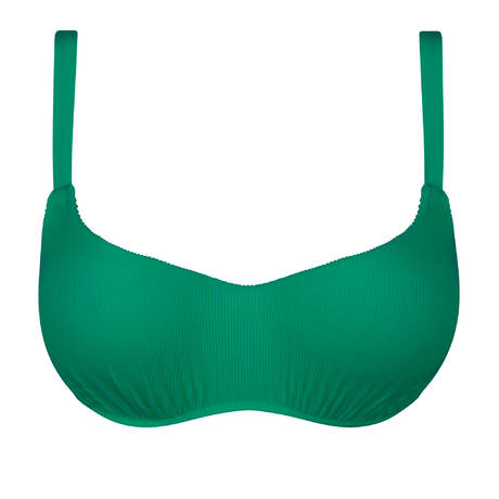 EMPREINTE Haut de maillot de bain brassière coques armatures Structure Green