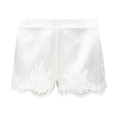 LISE CHARMEL Shorts aus Seide Splendeur Soie Ecru Nacre