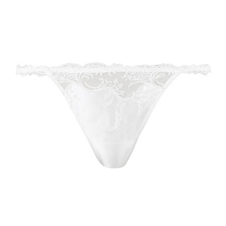 LISE CHARMEL Silk Thong Splendeur Soie Ecru Nacre