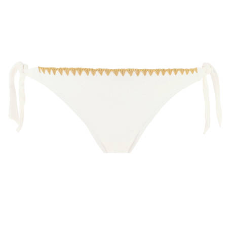 BANANA MOON Tie side bikini bottom Dimka Santafe Ecru