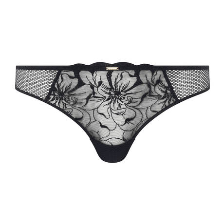 CHANTELLE Tanga Fleurs Black