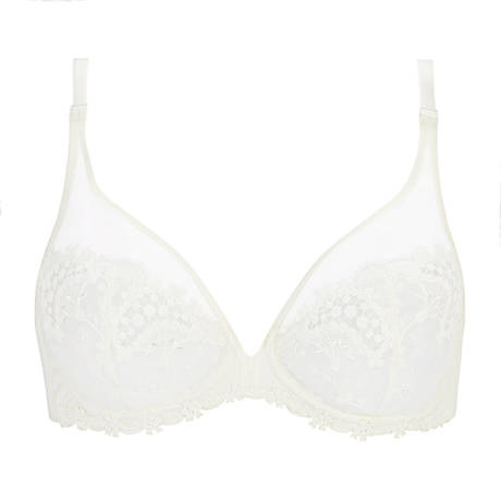 SIMONE PÉRÈLE Soutien-gorge emboitant décolleté plongeant Wish Naturel