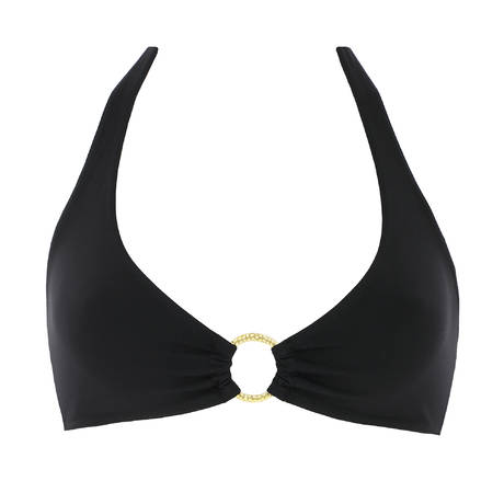 LIVIA Haut de maillot de bain brassière Eiglae sans armatures Portofino Noir
