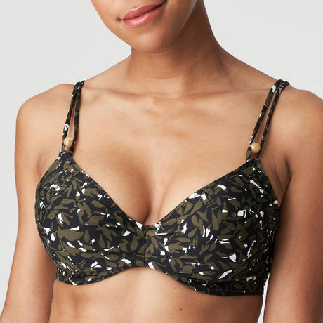 MARIE JO Full cup bikini top Cordoba Rainforest