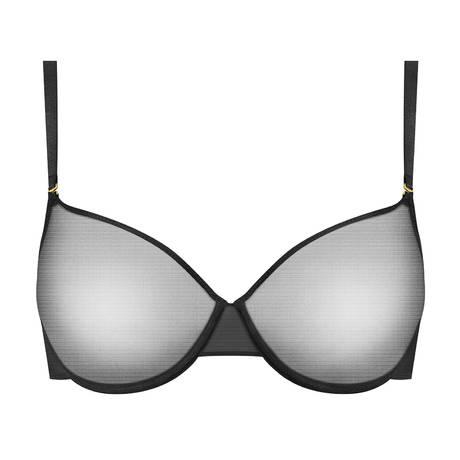 MAISON CLOSE Demi-cup bra L'Amoureuse Dahlia Noir