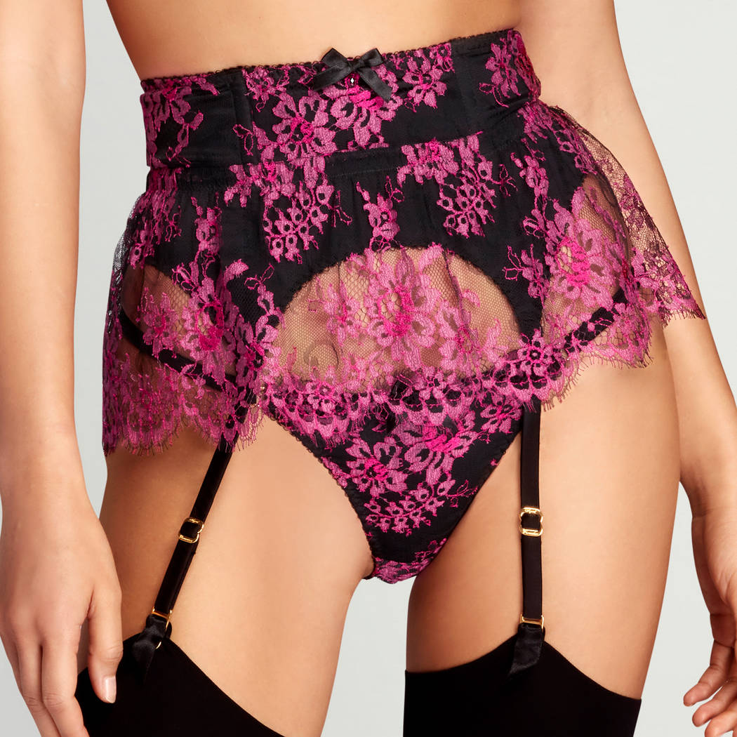 Porte-jarretelles en dentelle Agent Provocateur Carline