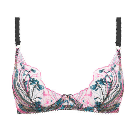EDGE O' BEYOND Balconette bra Libby Rose Bleu