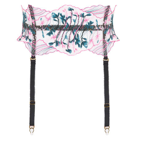 EDGE O' BEYOND Garter belt Libby Rose Bleu