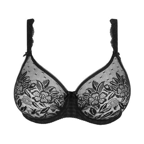 PRIMADONNA Soutien-gorge moulé en dentelle Madison Noir