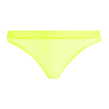 MAISON CLOSE Brief Corps à Corps Néon Jaune Fluo