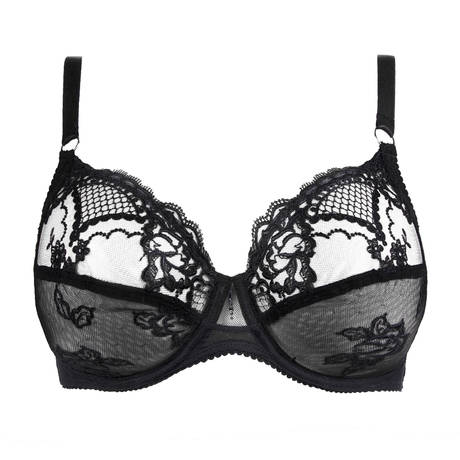 LISE CHARMEL Underwire bra for well-being Sublime en Dentelle Black