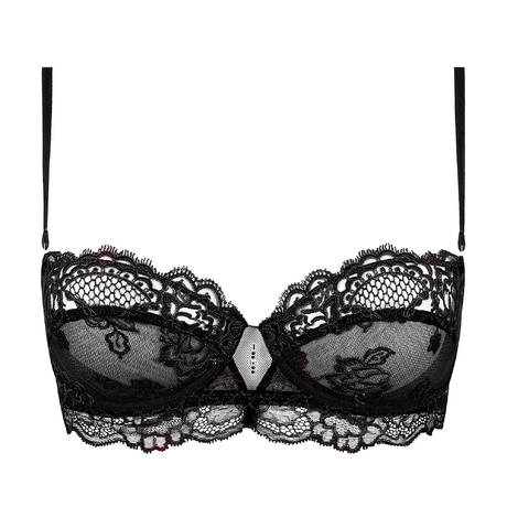LISE CHARMEL Demi-cup bra Sublime en Dentelle Black