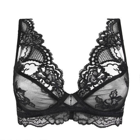 LISE CHARMEL Soutien-gorge triangle Sublime en Dentelle Noir