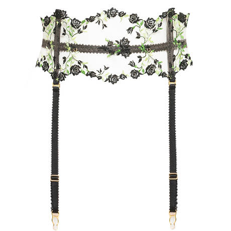 EDGE O' BEYOND Porte-jarretelles Charlotte Noir