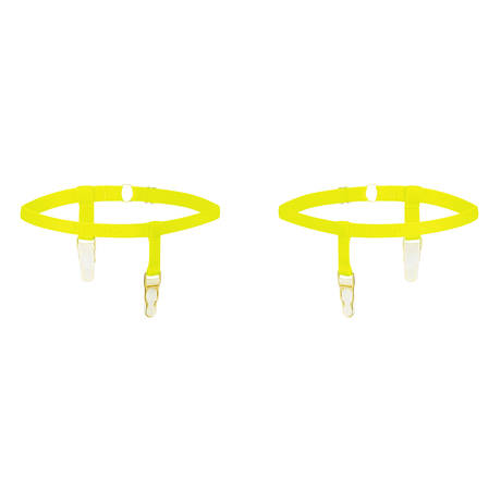 MAISON CLOSE Garters Corps à Corps Néon Jaune Fluo