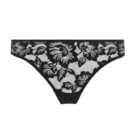 MEY Tanga en dentelle Amazing Noir