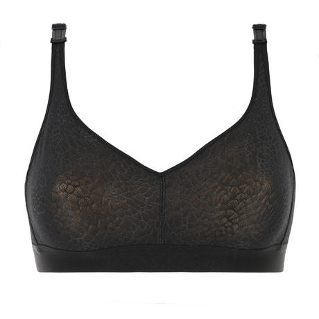 CHANTELLE Wireless minimizer bra C Magnifique Black
