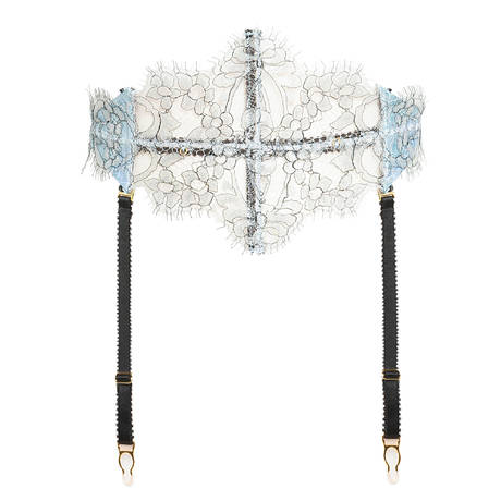 EDGE O' BEYOND Porte-jarretelles en dentelle Vanessa Ciel