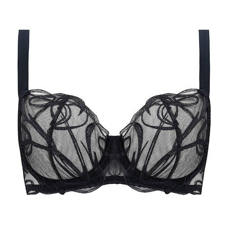 FLEUR OF ENGLAND Balconette bra Fridar Black