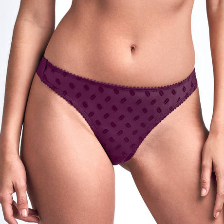 MARLIES DEKKERS Thong Visage Winter Berry