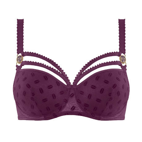 MARLIES DEKKERS Balconette bra Visage Winter Berry