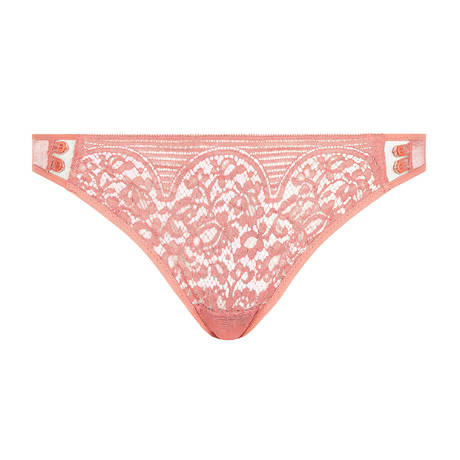 CHANTELLE X Lace brief Singular Pêche Melba