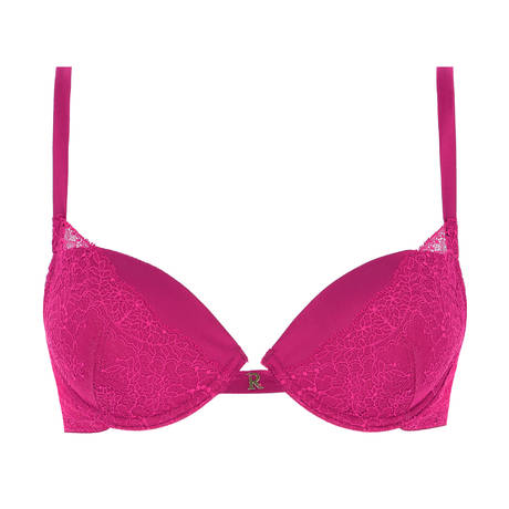 RITRATTI MILANO Lace push-up bra Emily Orchidea