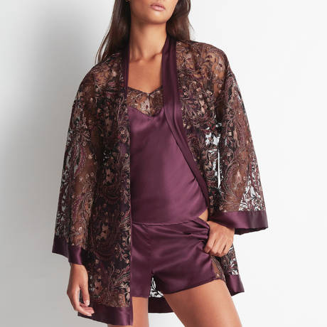 【Aubade】新作Short ★Persian Dream Silk pajama shorts Aubade Persian Dream