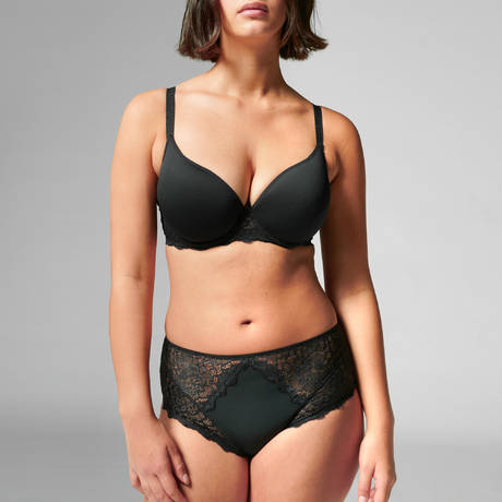 2 pieces set SIMONE PÉRÈLE Caresse Black