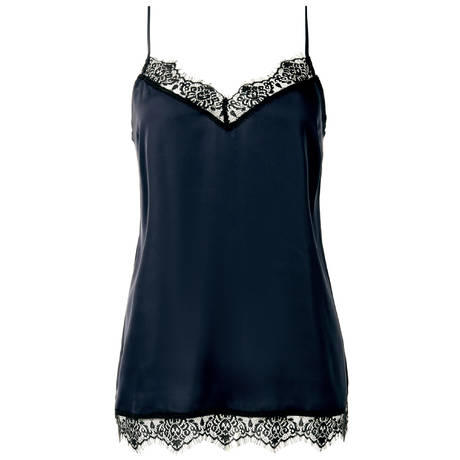 SIMONE PÉRÈLE Satin Camisole pajama top Satin Secrets Pleine Lune