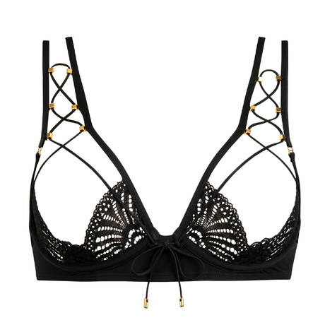ATELIER AMOUR Soutien-gorge ouvert Enlace moi Black