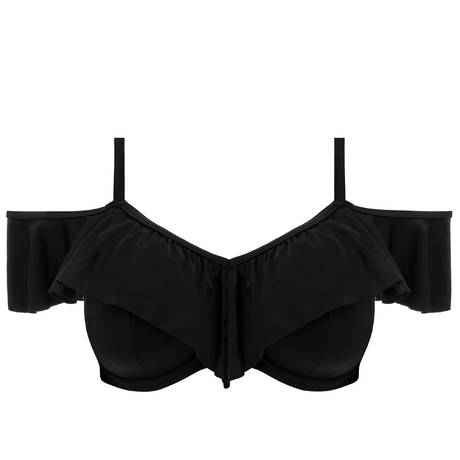 ELOMI Underwire bikini top Plain Sailing Black