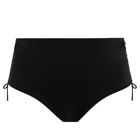 ELOMI High-waisted bikini bottom Plain Sailing Black