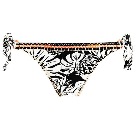 BANANA MOON Bikini bottom lace-up Sima Palmbreeze Black