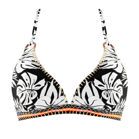 BANANA MOON Triangle bikini top Wako Palmbreeze Black