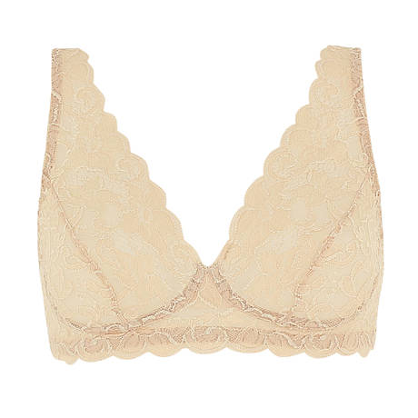 HANRO Lace triangle bra Moments Nude