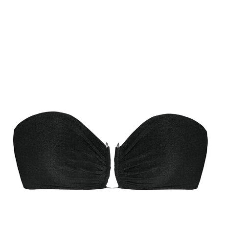 PAIN DE SUCRE Bandeau bikini top Despe Despe Black