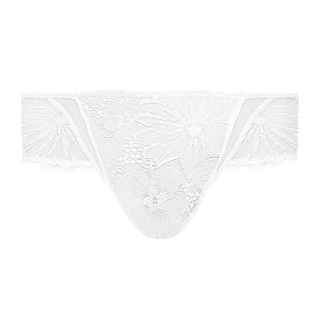 SARDA Lace brazilian Brief Tyng White