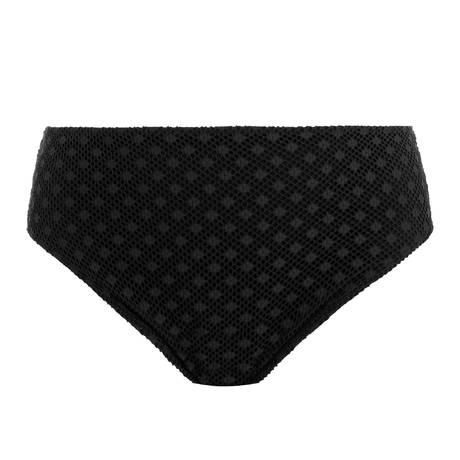 ELOMI High-waisted bikini bottom Bazaruto Black