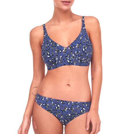 2 teile im set CHANTELLE Eos Leopard Bleu