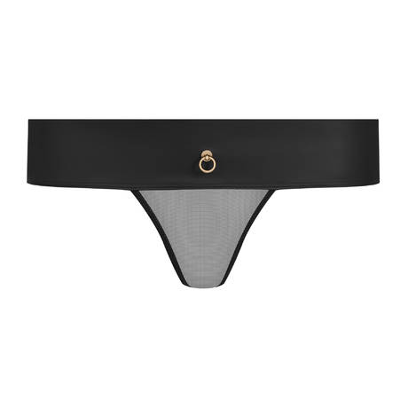 MAISON CLOSE Tanga Chambre Noire Black