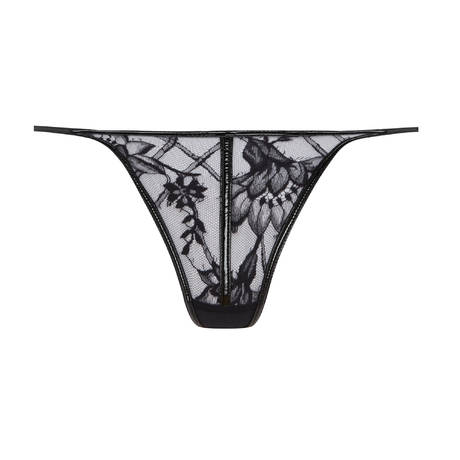 AGENT PROVOCATEUR String en dentelle Alyss Noir