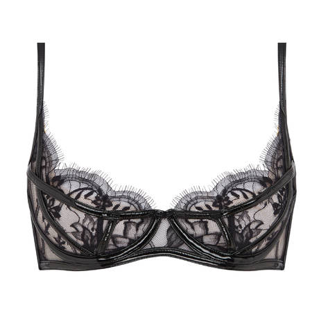 AGENT PROVOCATEUR Soutien-gorge balconnet en dentelle Alyss Noir