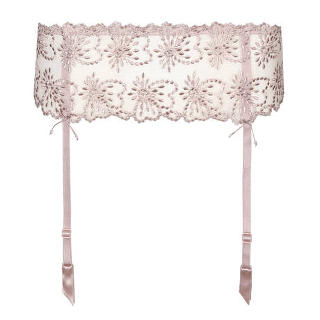 MARIE JO Garter belt Jane Bois de Rose
