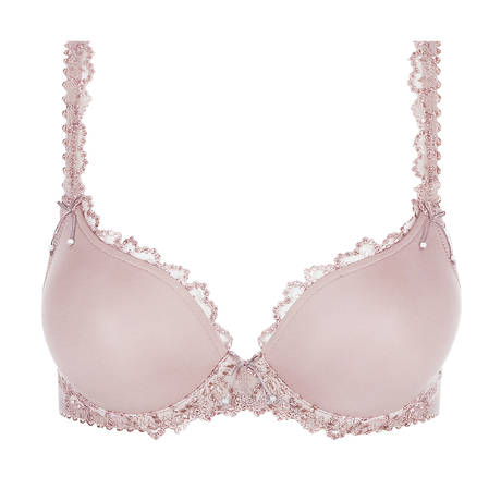 MARIE JO Soutien-gorge coques forme cœur Jane Bois de Rose