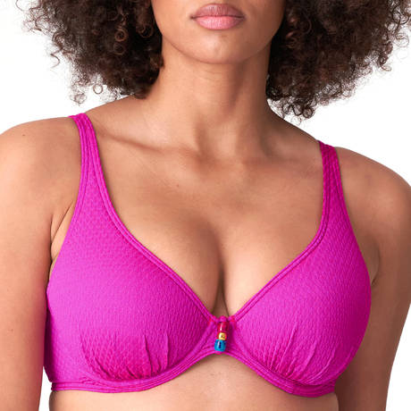 PRIMADONNA Triangle bikini top Padded bikini top Narta Cactus Flower