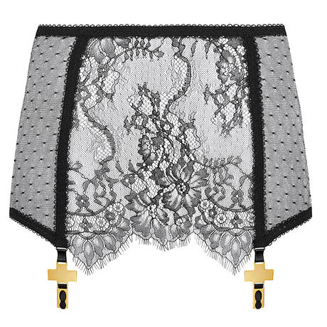 MAISON CLOSE Lace Dress and skirt Inspiration Divine Black