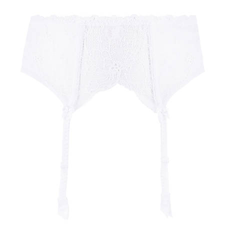 Porte jarretelles serre taille Lise CHARMEL T1 dégriffé blanc