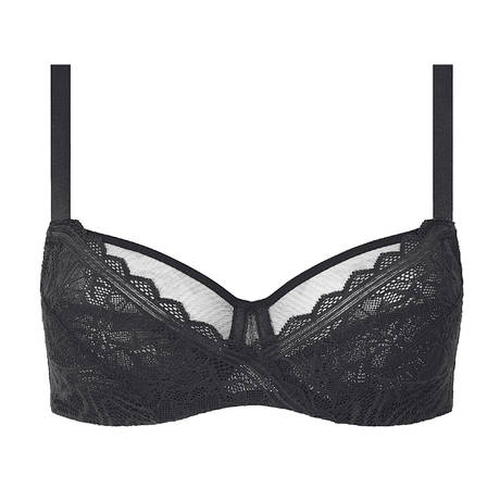 CHANTELLE Lace full-cup bra Floral Touch Black