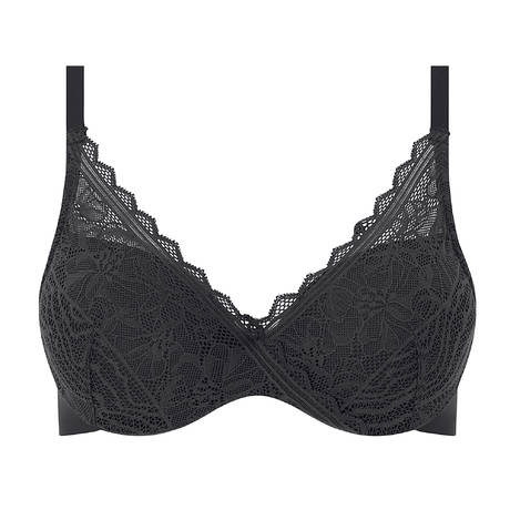 CHANTELLE Lace t-shirt bra Floral Touch Black